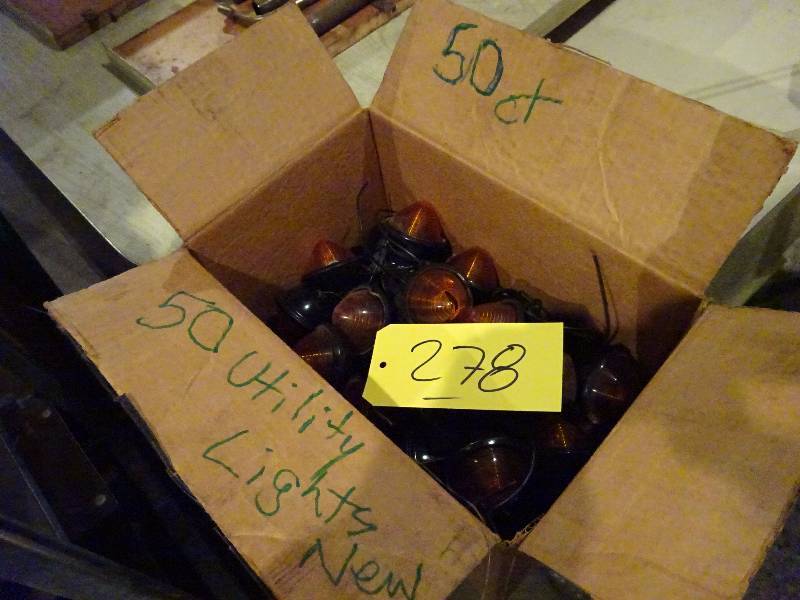 lot 278 image: Lot of Marker Lights