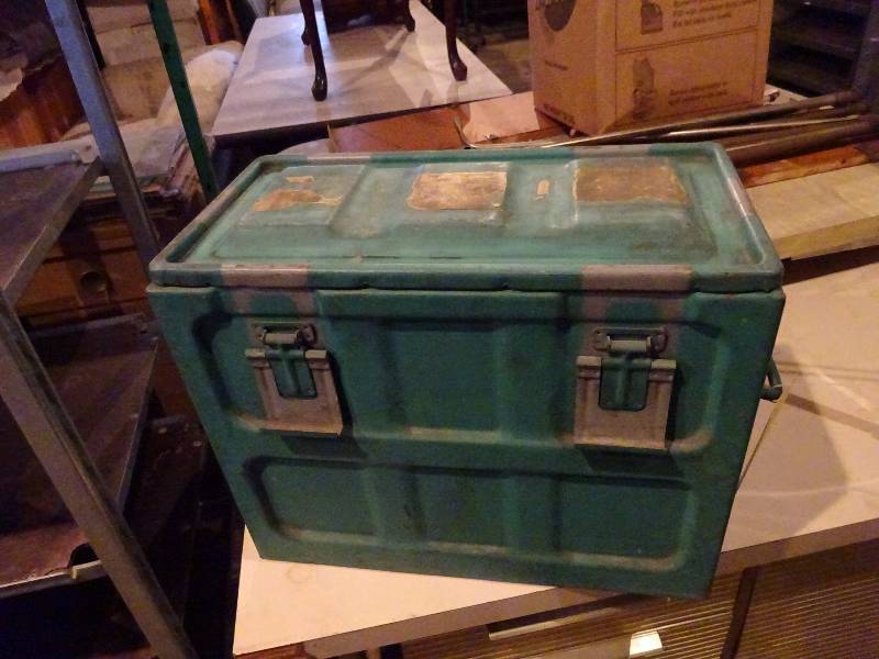 lot 279 image: Large Steel Ammo Can