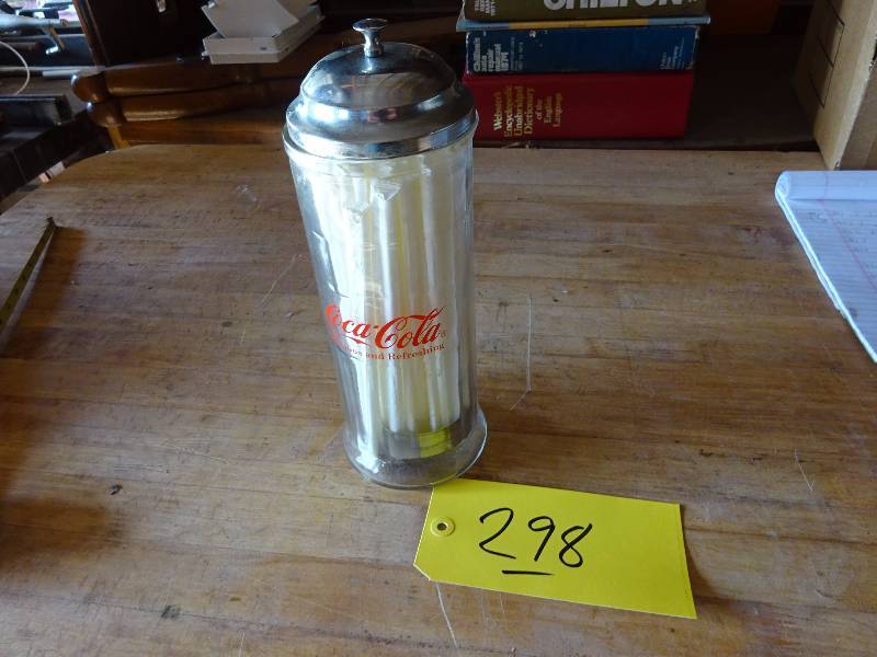 lot 298 image: Coca Cola Straw Holder