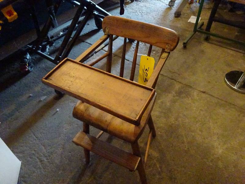 lot 303 image: Old,Old Childs Chair