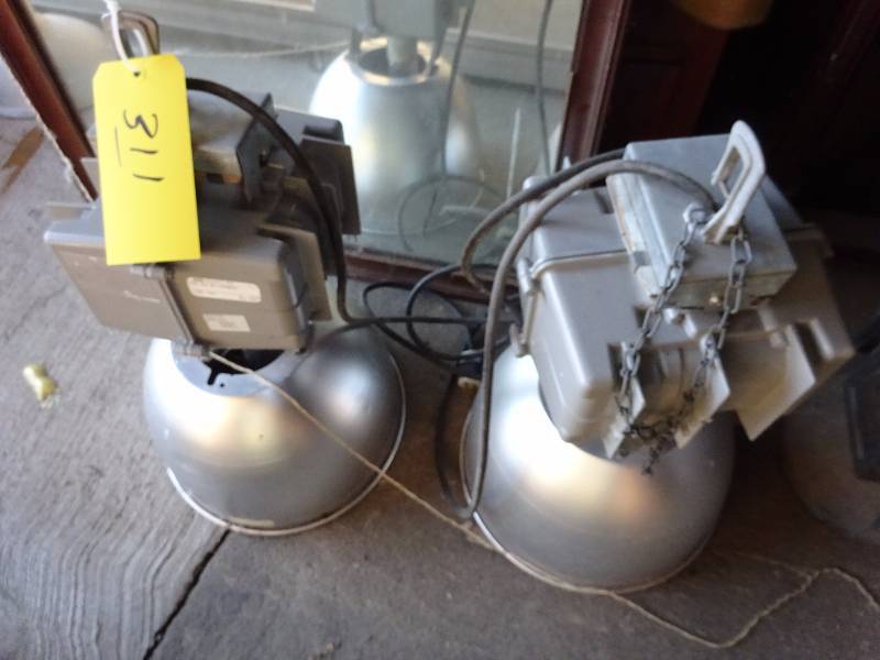 lot 311 image: Pair High Tech Lights