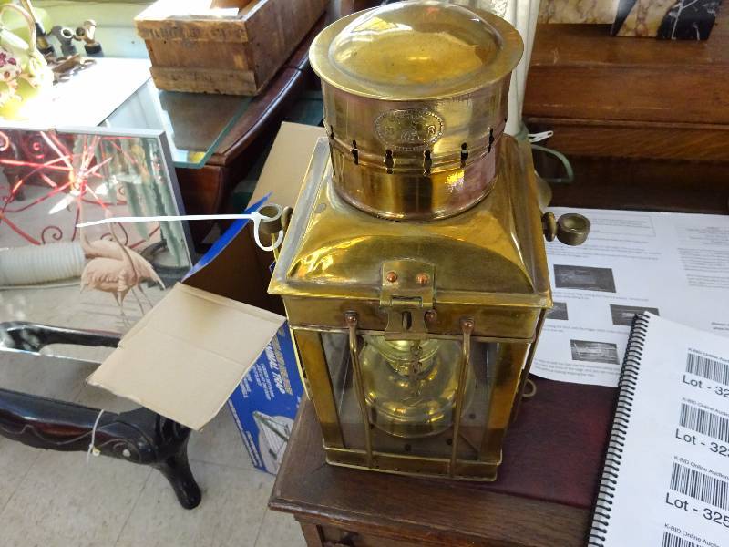 lot 321 image: Neptune Brass ships Light