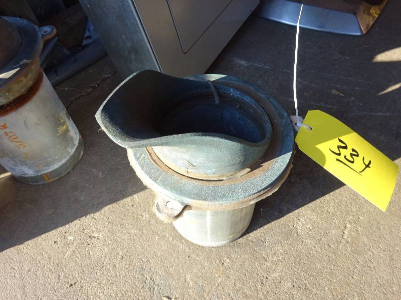 lot 334 image: One 6 Brass Spout