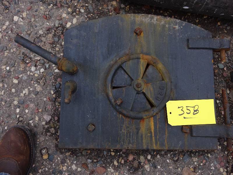 lot 358 image: Firebox Door from Boiler