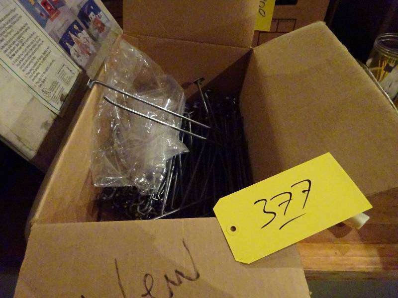 lot 377 image: Peg Board Hooks