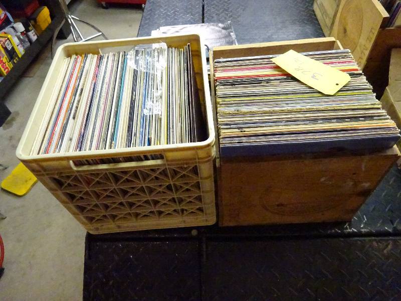 lot 378 image: Two Crates of 70-80s Lps