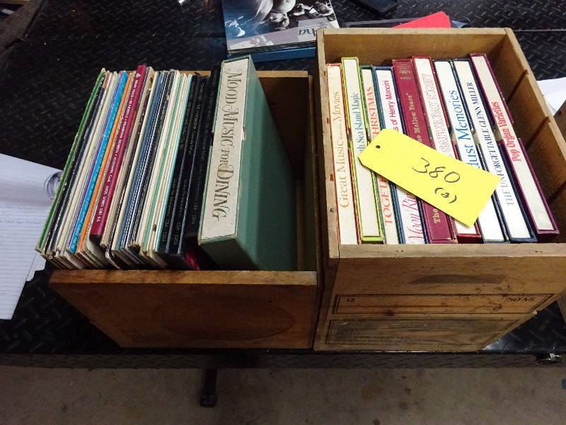 lot 380 image: Two Crates Lps