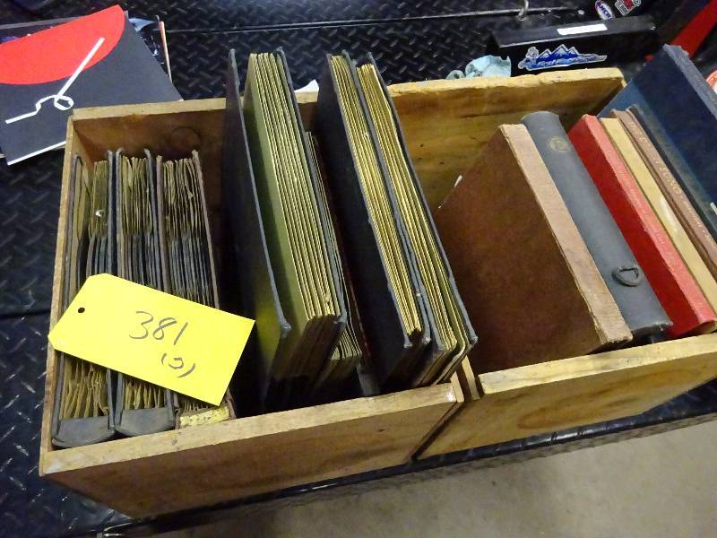 lot 381 image: Two Crates 78s