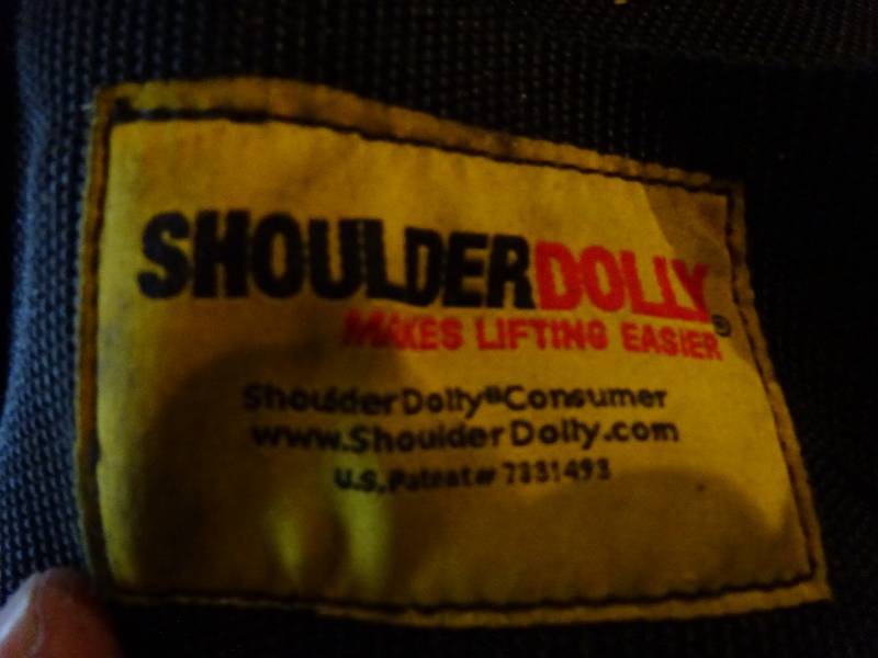 lot 392 image: Shoulder Dolly (2), ratchet Straps
