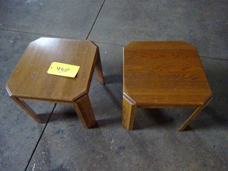 lot 450 image: Pair Low Tables