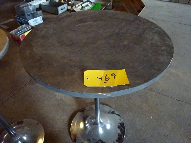 lot 469 image: Round Table From Metrodome