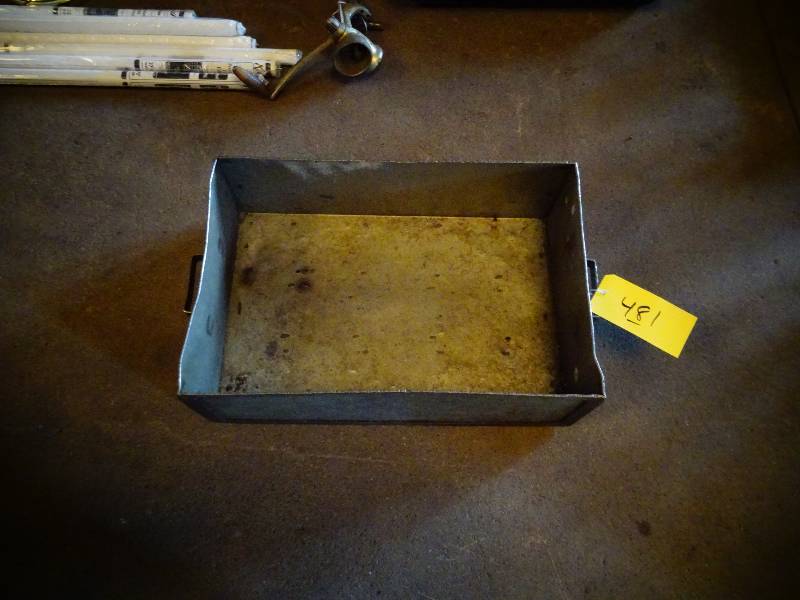 lot 481 image: Large Heavy Metal Drawer