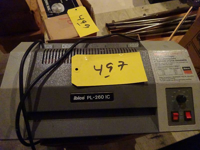 lot 497 image: Laminator
