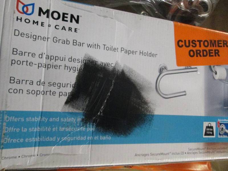 2 moen grab bars ...