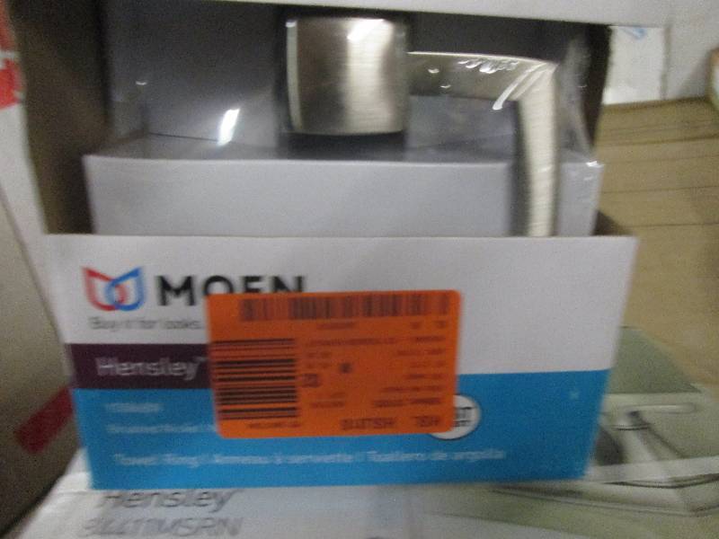 moen towel ring and bathroom faucet...