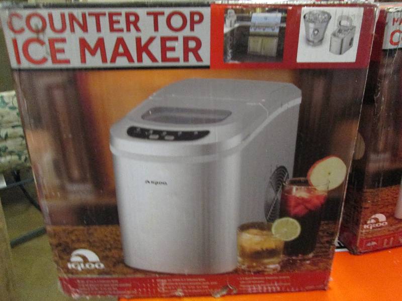 igloo countertop ice maker makes 20...