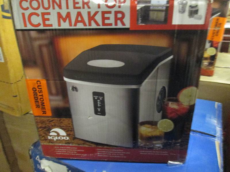 igloo countertop ice maker makes 26...