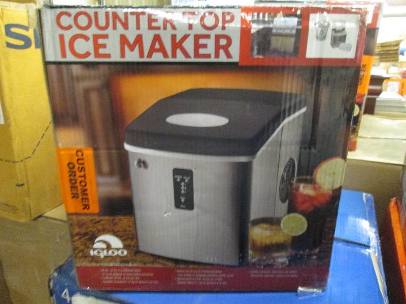 igloo countertop ice maker makes 26...