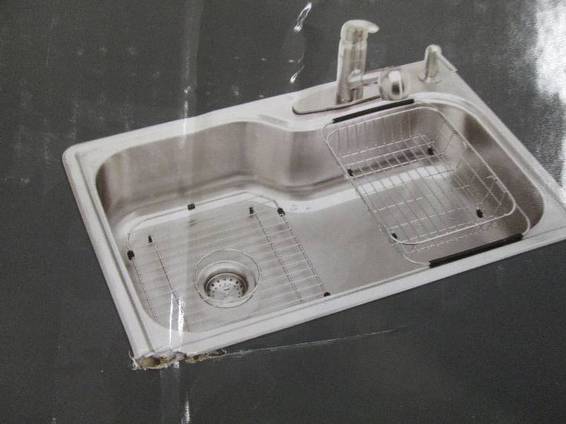 Glacier Bay 18-gauge large bowl kit...