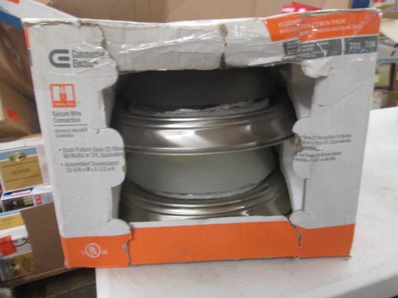 Commercial Electric flushmount twin...