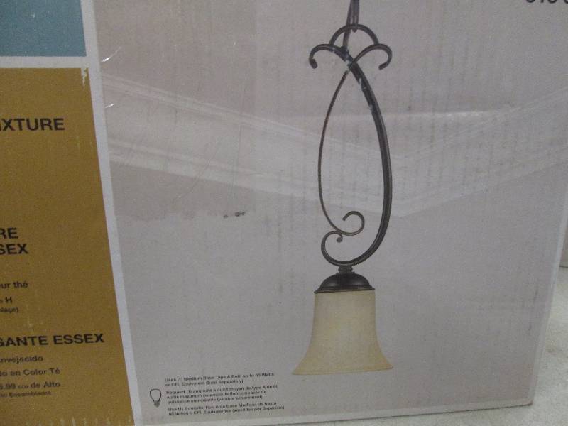 Hampton Bay mini-pendant fixture op...