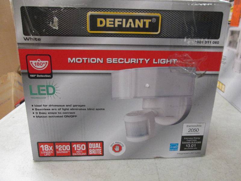 Defiant motion security LED light o...