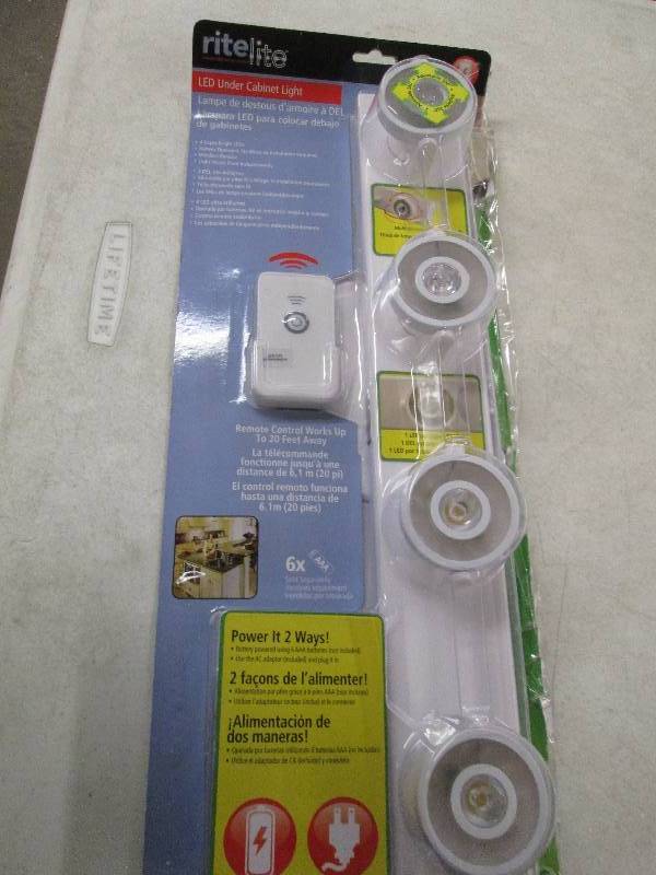 rite light 4 LED undercabinet light...