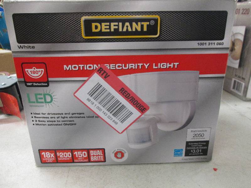 Defiant motion security LED light o...