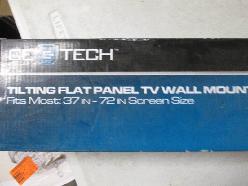 1 CE-TECH tilting flat panel tv wal...