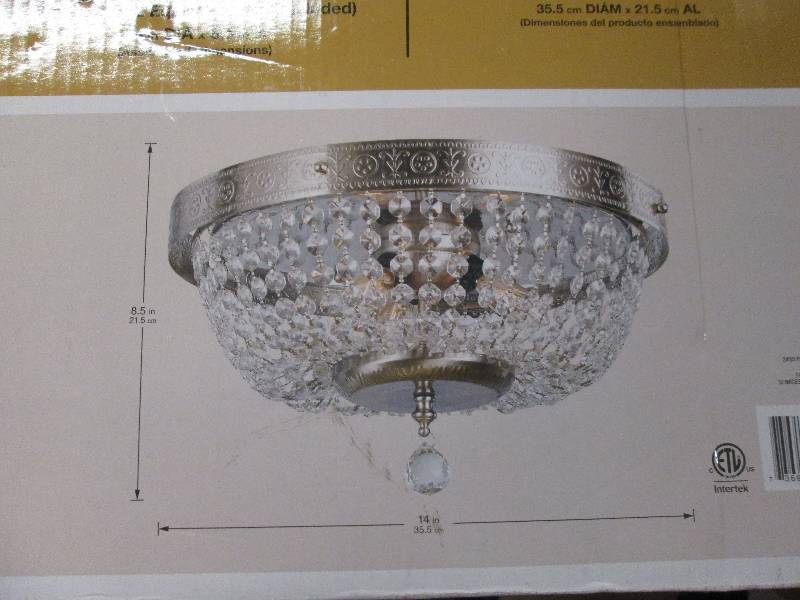 Hampton Bay flushmount ceiling ligh...