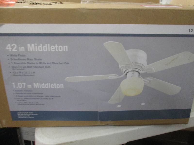 42 middleton white finish ceiling ...
