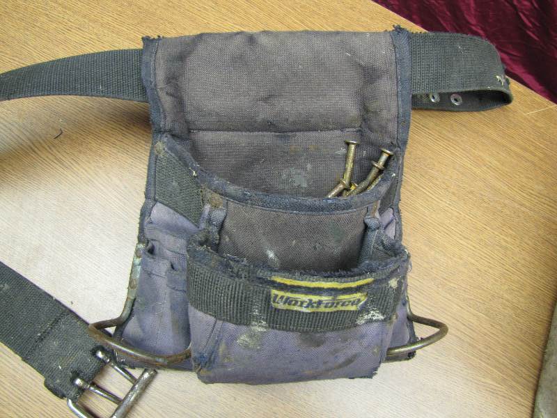 Workforce tool belt & Pole barn nails