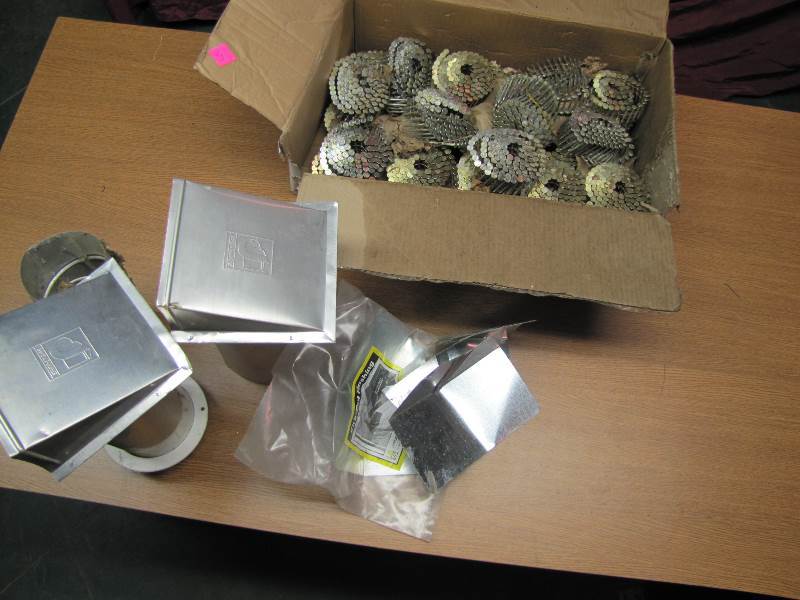 Approximately 28 coils Roofing Nails