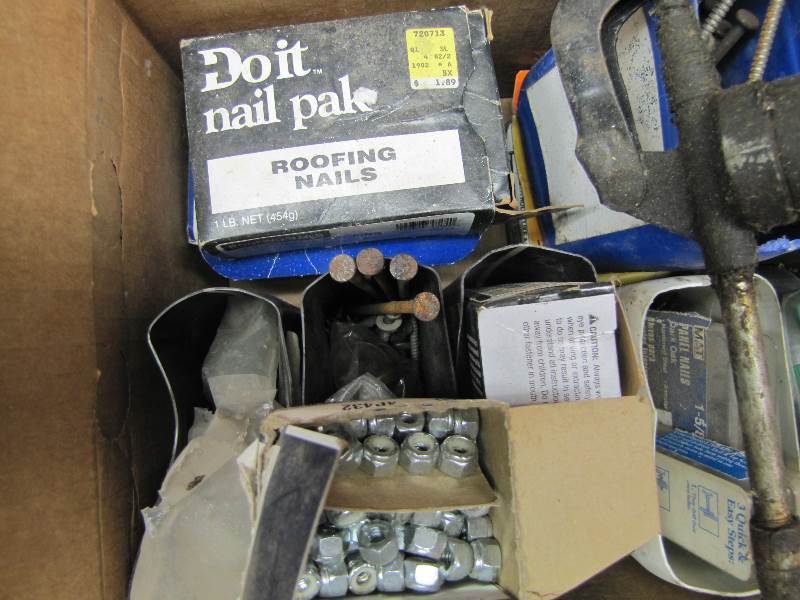 Box of nuts & bolts