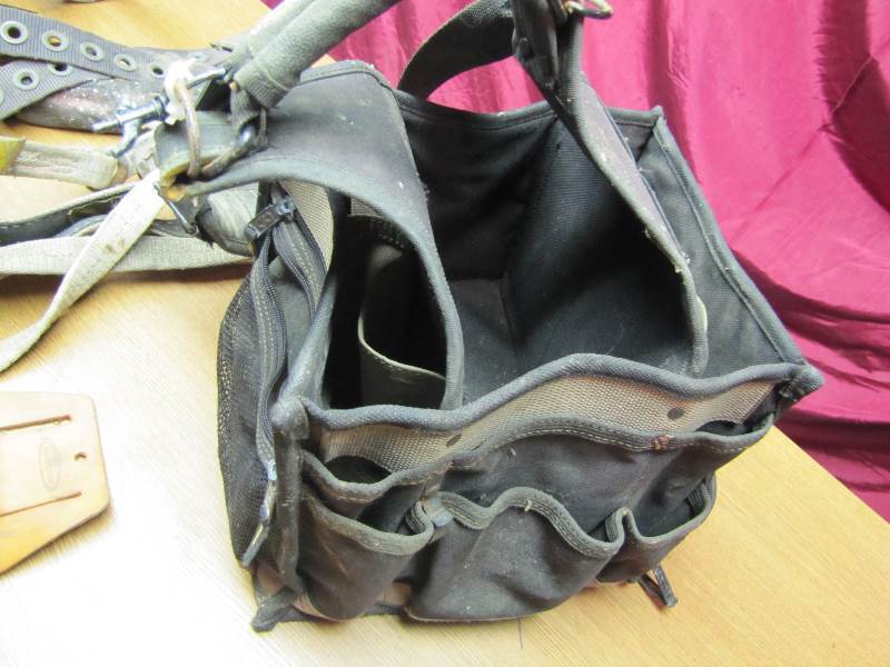 Safety Harness & Canvas Tool Bag