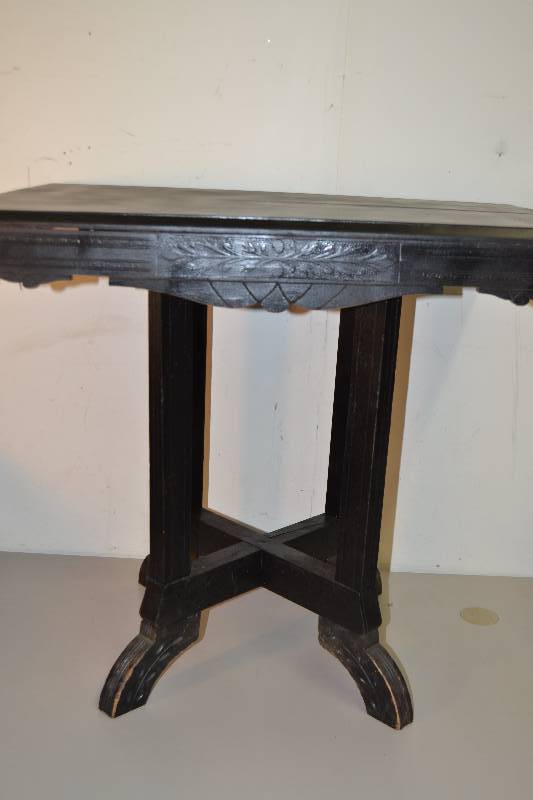 lot 96 image: Vintage Wood table.