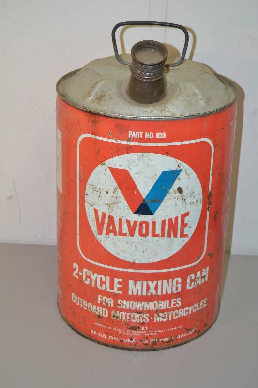 lot 103 image: Valvoline Oil Can