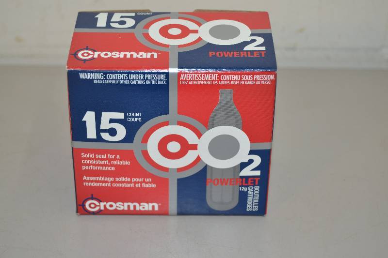 lot 124 image: Crosman CO2 Tanks