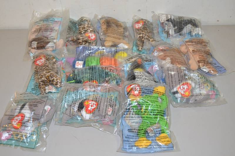 lot 166 image: McDonald TY Beanie Babies
