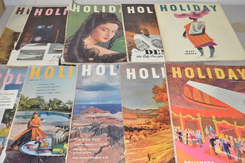 lot 68 image: Vintage Holiday Magazines