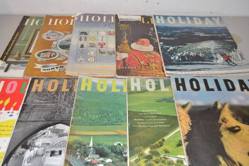 lot 69 image: Vintage Holiday Magazines