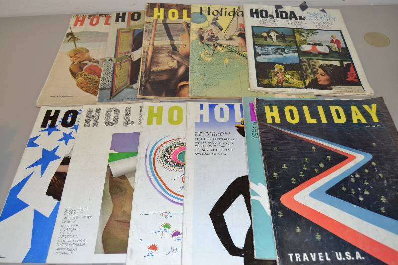 lot 71 image: Vintage Holiday Magazines