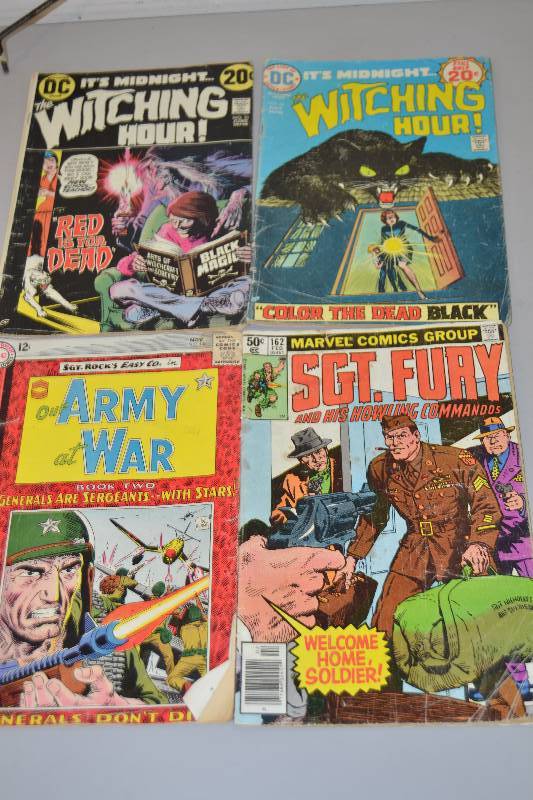 lot 75 image: Vintage Comic Books