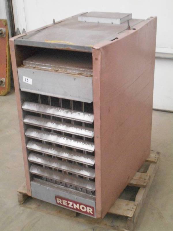 lot 13 image: Reznor Model F165 Natural Gas Overh...