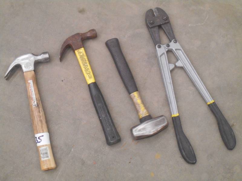 lot 35 image: Lot Of (4) Hand Tools ...