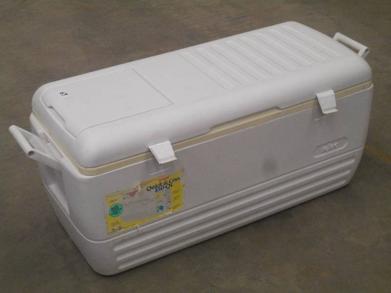lot 69 image: 4ft Igloo Camp Cooler ...