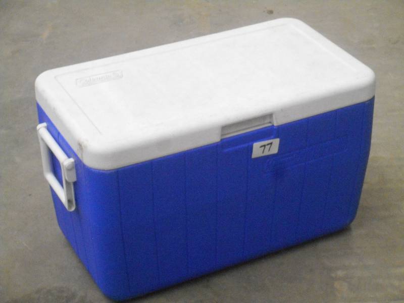 lot 77 image: Coleman Camp Cooler ...