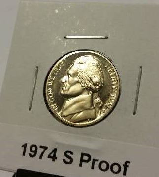 Lot of (8) Uncirculated Proof Jefferson Nickels, Roosevelt Dimes and Washington Quarters from Mint Sets - See Pictures