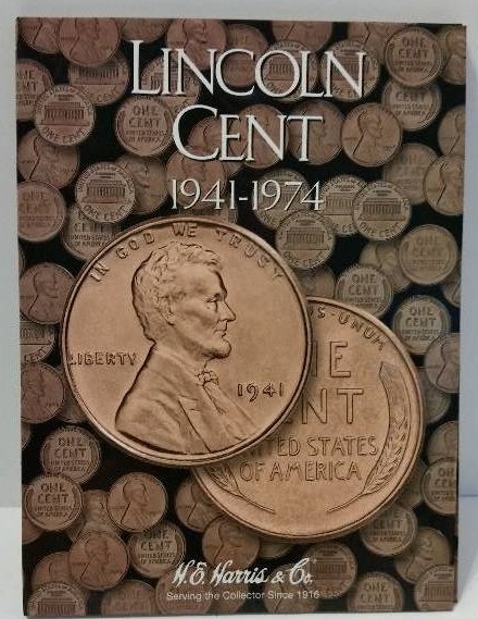 1941-1974 Lincoln Cent Collectors Book - Partially Filled (79 of 90)