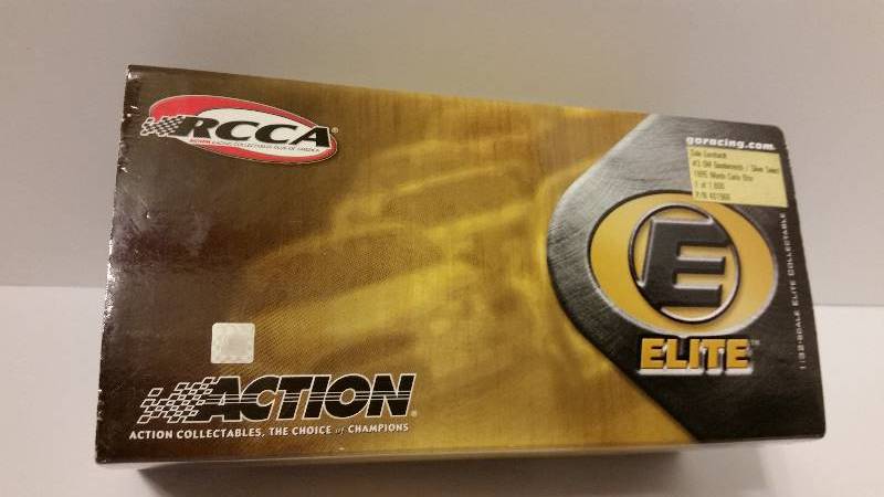 lot 35 image: 1995 Action Collectibles Elite 132 Scale #3 Dale Earnhardt GM Goodwrench Silver Select Chevrolet Monte Carlo 1 of 1800
